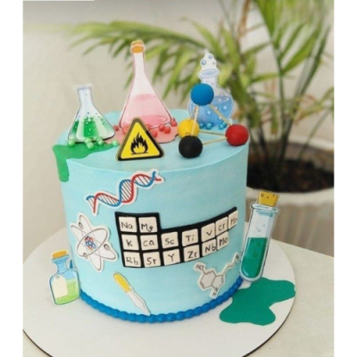 کیک روز آزمایشگاه کد 12