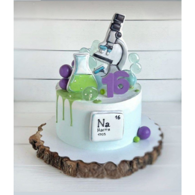 کیک روز آزمایشگاه کد 2