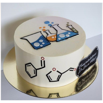 کیک روز آزمایشگاه کد 6