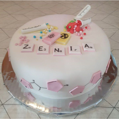 کیک روز آزمایشگاه کد 7